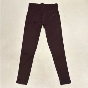 Nwot Gymshark Linear Seamless Leggings Body Fit Brown